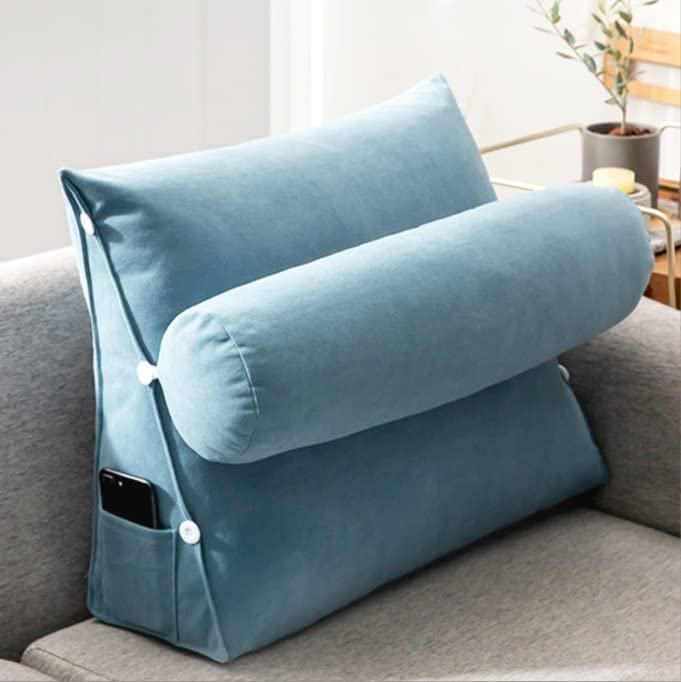 Almohada de Cama en Cuña de Lujo para el Dolor de Espalda