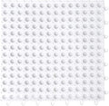 Alfombrilla antideslizante para baño de PVC (4-pack, colorido)