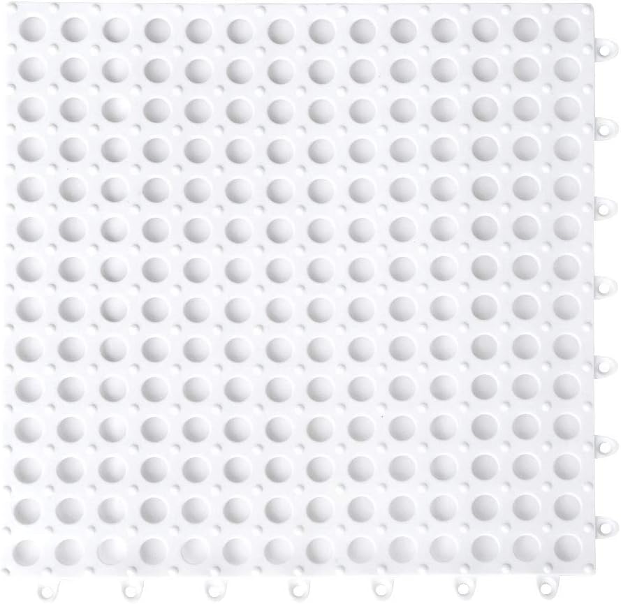 Alfombrilla antideslizante para baño de PVC (4-pack, colorido)
