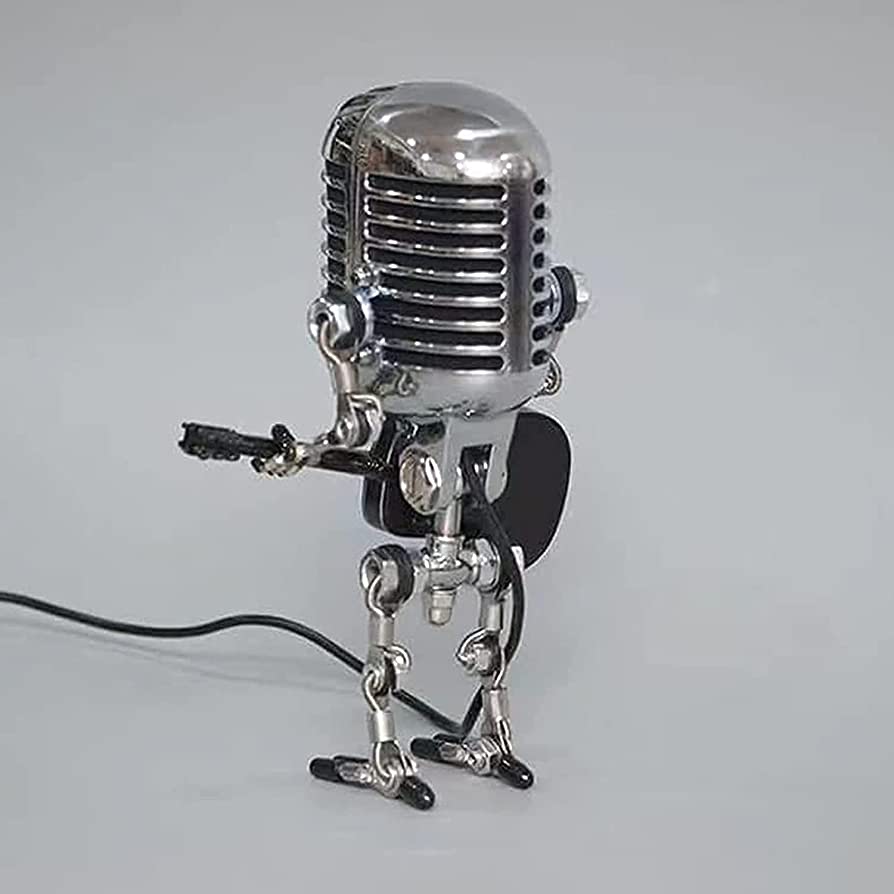 Lámpara de Escritorio RobotMicrófono