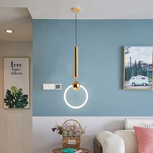 Oryna | Lámpara colgante en forma de anillo LED