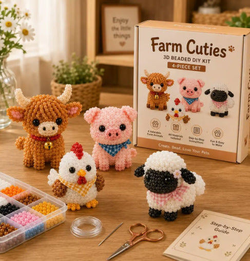 BeadCraft Bliss Set – Crea alegres miniaturas
