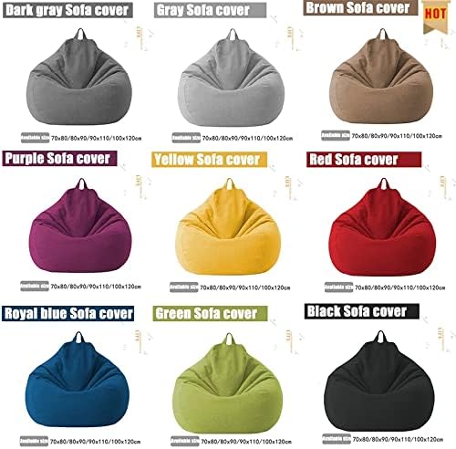 Saco de Frijoles de Lino de Lujo – Asiento Ergonómico y Elegante