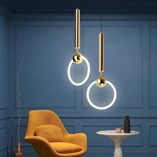 Oryna | Lámpara colgante en forma de anillo LED