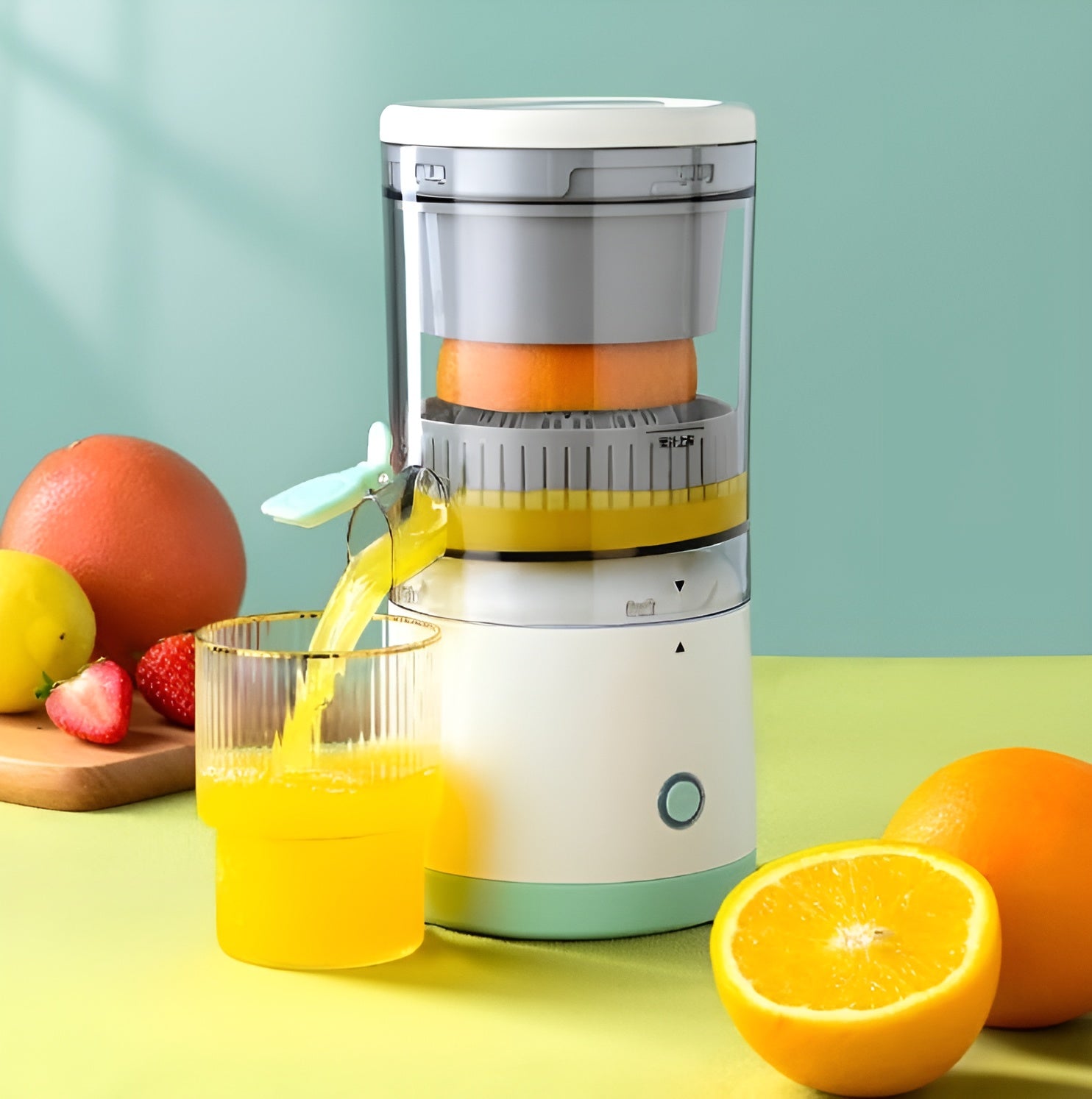 JuiceMate - Mini Exprimidor Eléctrico de Frutas | 50% DESCUENTO