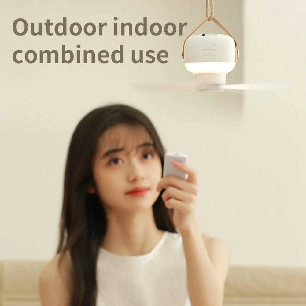 Ventilador colgante Airholm con luz LED | Brehn