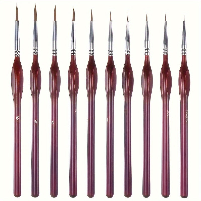 Pincel de Detalle de Precisión – Ideal para Pintura Precisa y Obras de Arte Detalladas