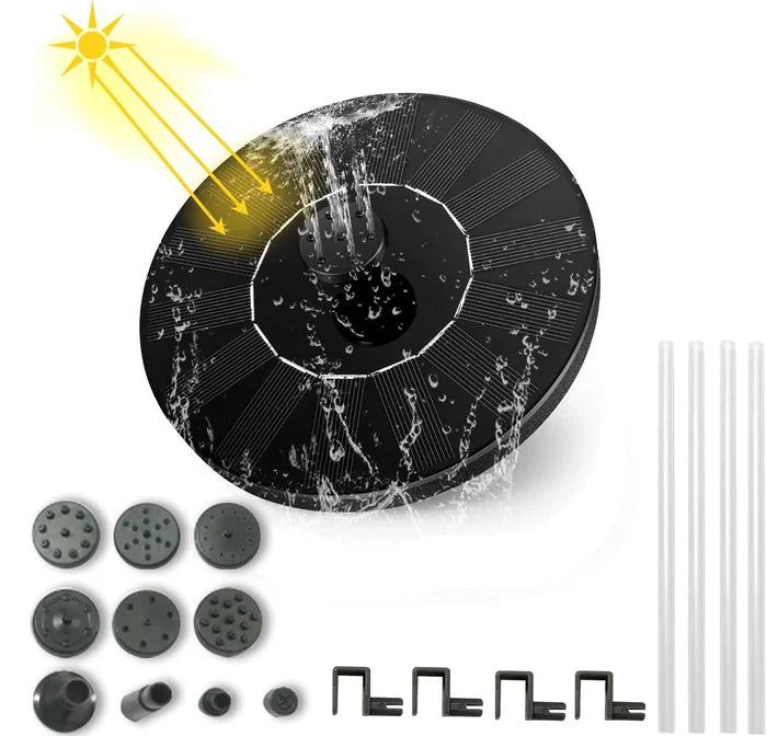 SolarFlow — Bomba de Fuente de Jardín | 50% DESCUENTO