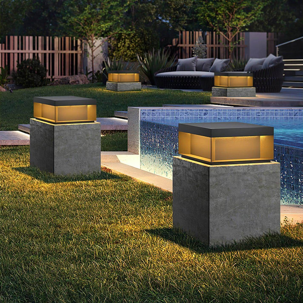 Luz Solar de Poste Exterior - Impermeable IP65