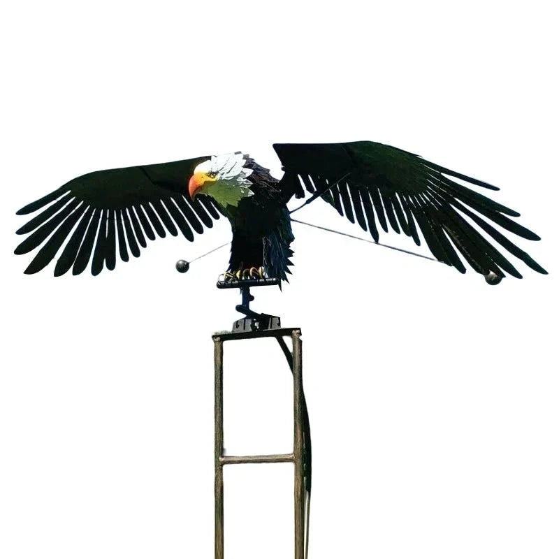 Arte de Jardín - Decoración de Patio con Pájaro