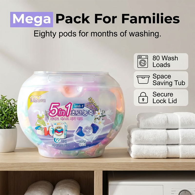 PureAura 80 Pods — Set de Pods para Lavado | 50% DESCUENTO