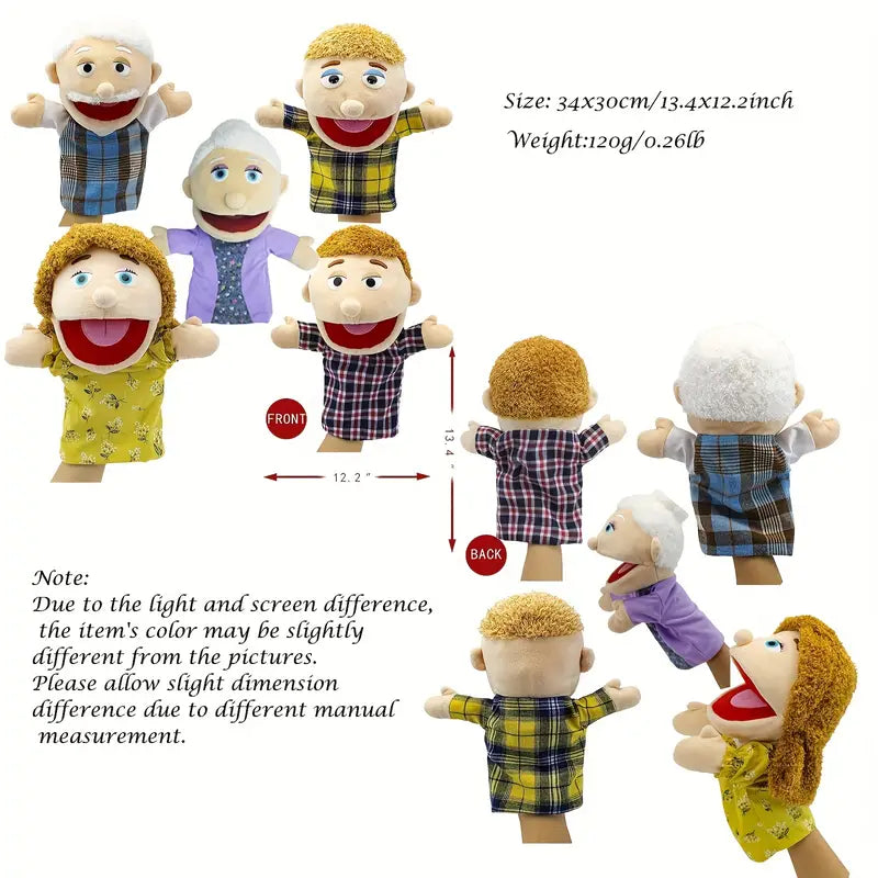Lila Muñeca de Mano Adorable - Juguete Creativo para Niños