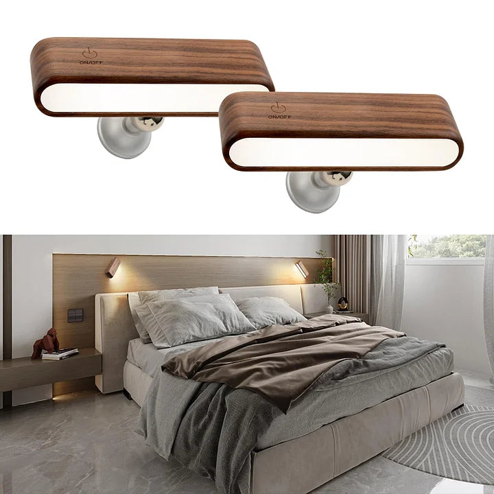 LuminoWood - Lámpara magnética rotativa de 360° | 50% DESCUENTO