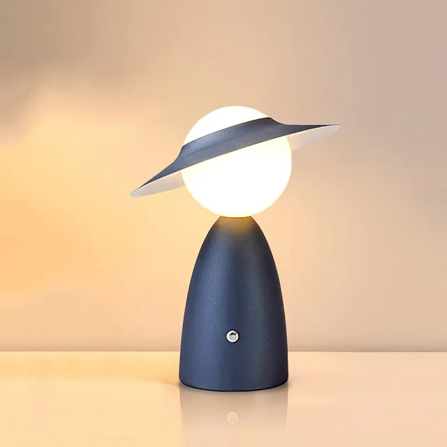 Lámpara de mesa LED recargable y sin cable para el dormitorio