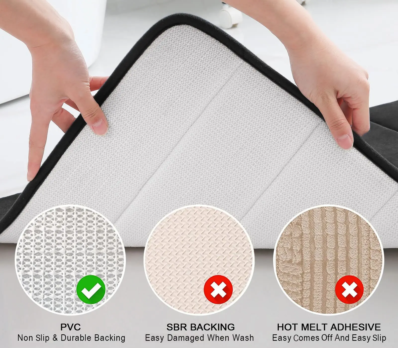 Alfombra de Baño de Espuma Viscoelástica LuxSoft | Brehn