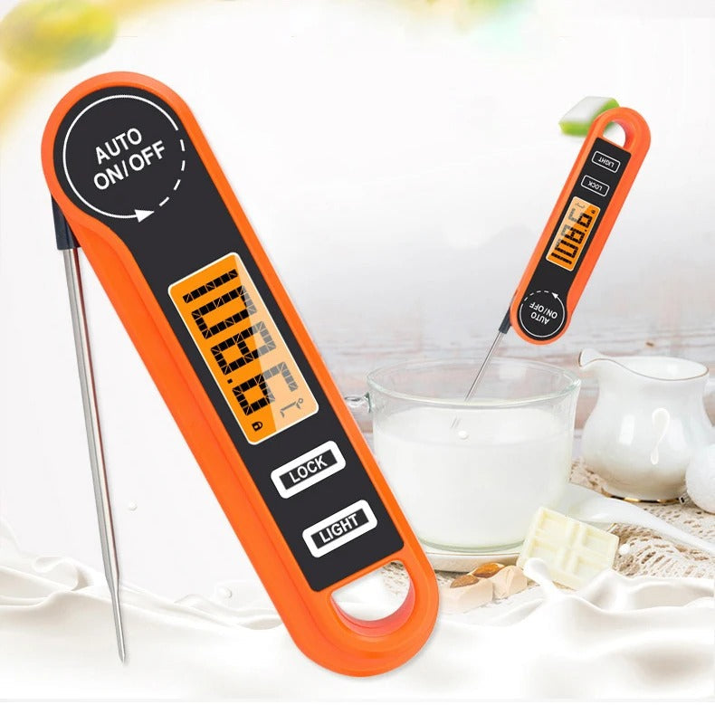 Termómetro Digital de Cocina con Pantalla LCD Retroiluminada