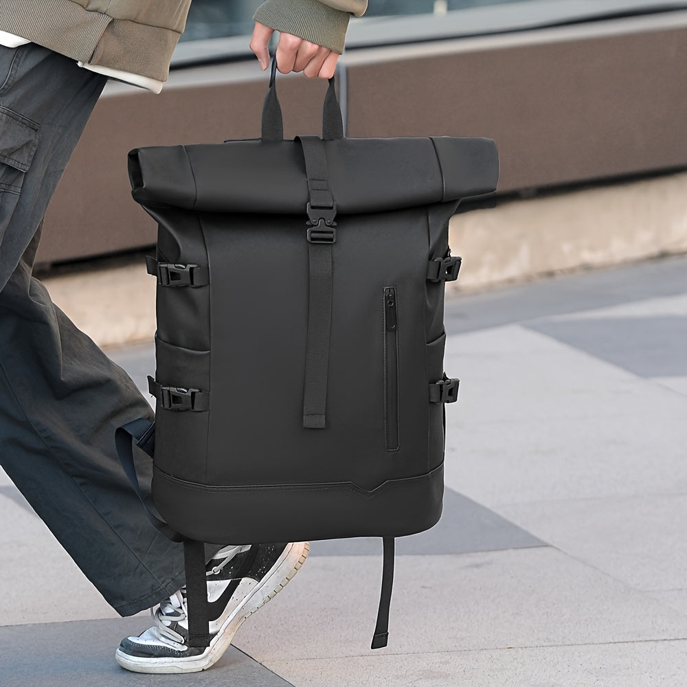 Mochila impermeable para hombres con compartimento para laptop – práctica y estilosa para el día a día