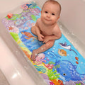 Alfombra de baño antideslizante extra larga – Lavable a máquina con ventosas