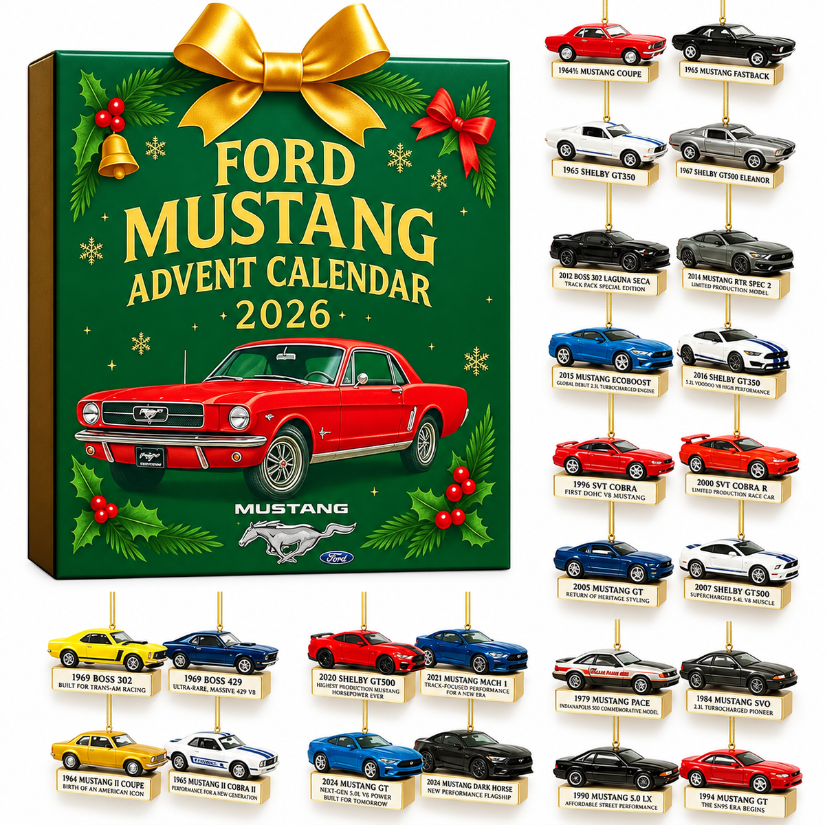 Calendario de Adviento Mustang 2026