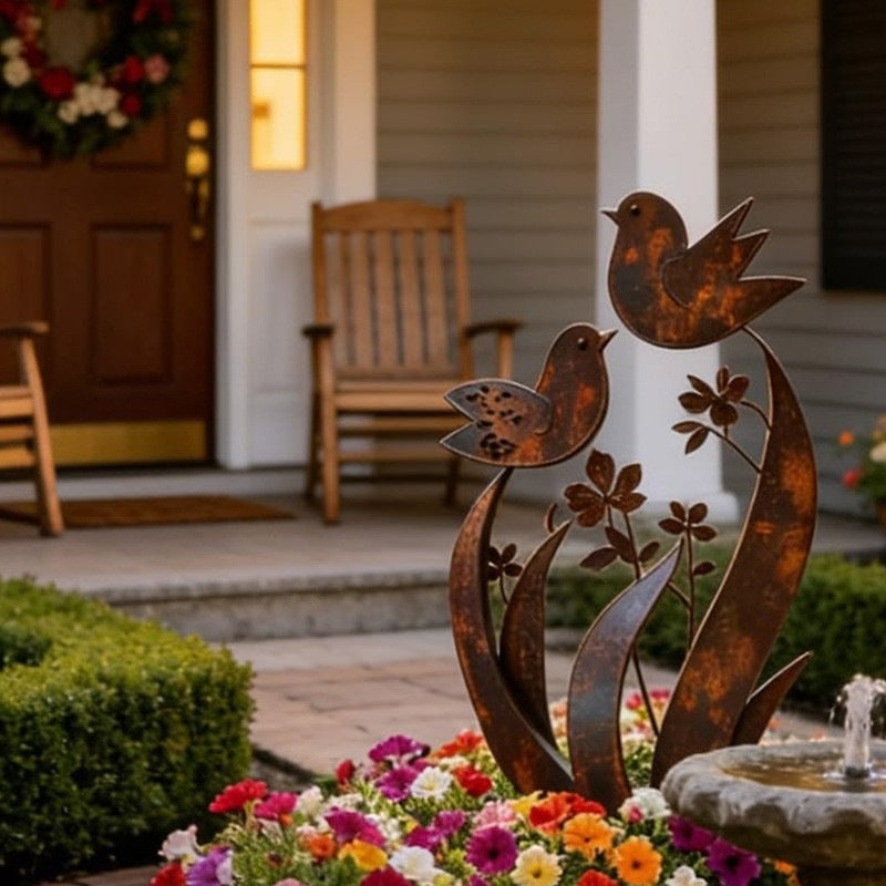 GardenMagic — Cerca decorativa de hierro | 50% DESCUENTO