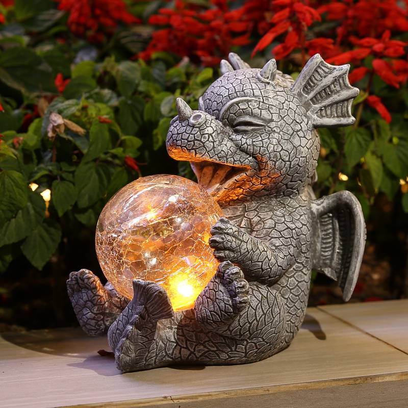 DracoLight - Lámpara de dragón recargable para una atmósfera acogedora