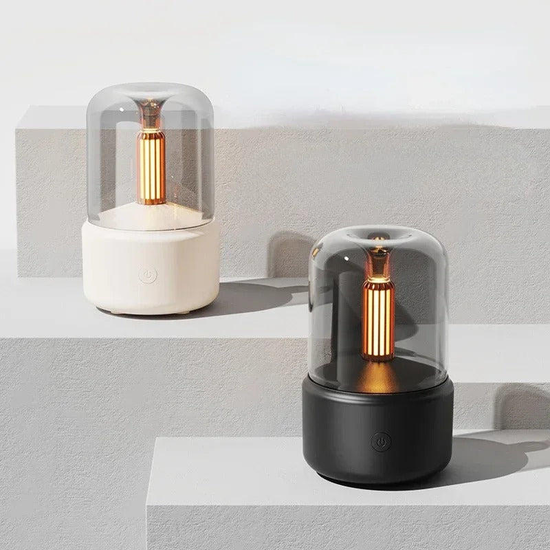 SereneMist - Difusor de aroma elegante con suave iluminación