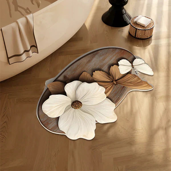 FloraStep™ – Alfombra de baño 3D con seguridad | 50% DESCUENTO