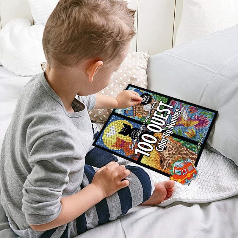 ColorMyst – Libro de acertijos creativos para colorear | 50% DESCUENTO