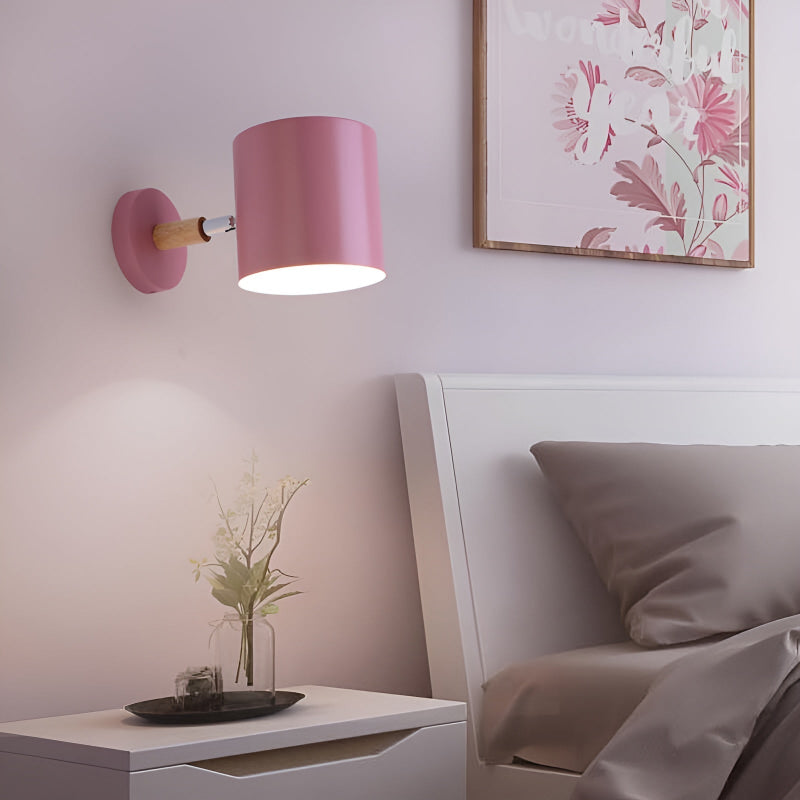Luz de Pared en Estilo Nórdico - Acento de Color Moderno