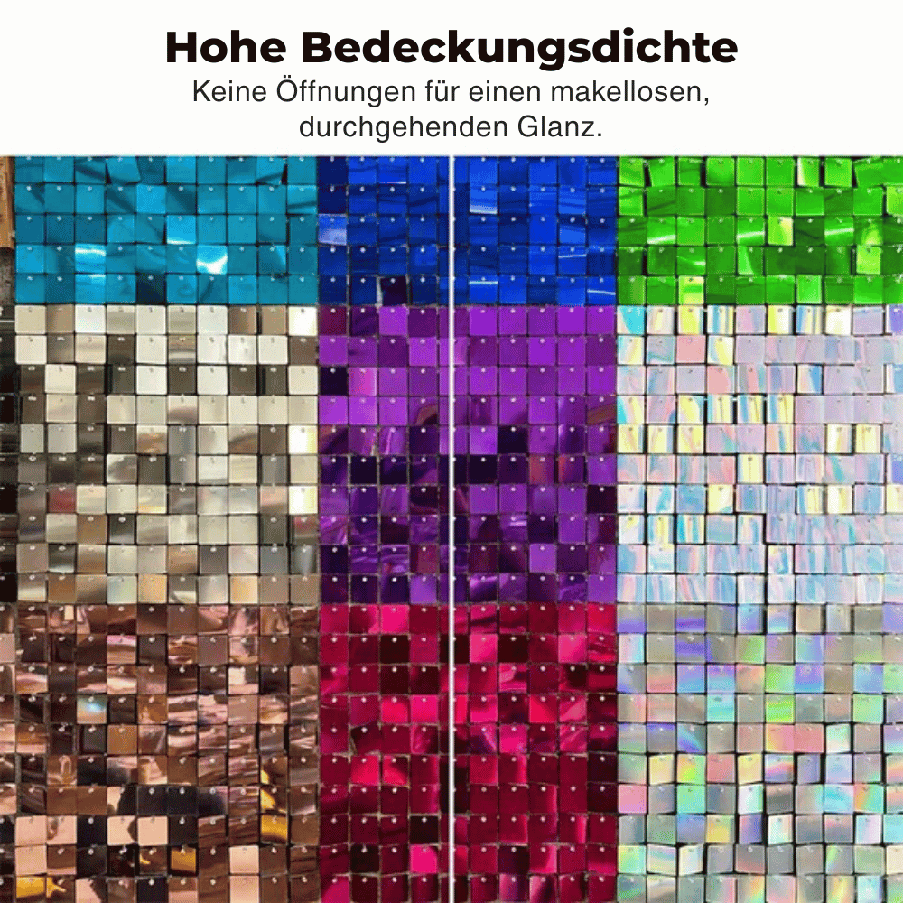 ShimmerSnap — Set de Paneles Brillantes de 6 Piezas | 50% DESCUENTO