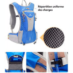 Mochila impermeable y multifuncional para ciclistas