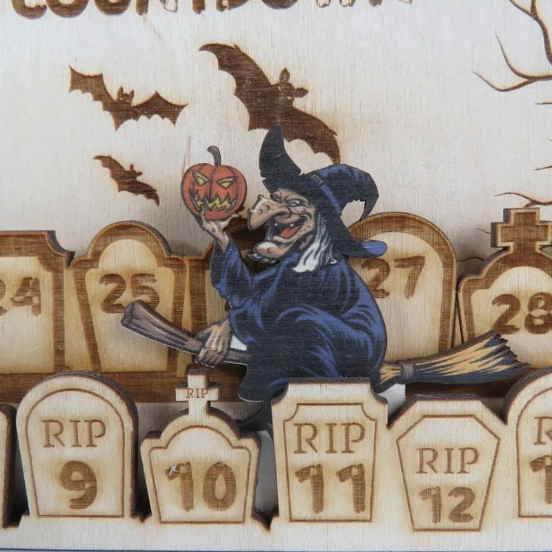 Calendario de Adviento de Halloween - La cuenta regresiva de Halloween de Clayson
