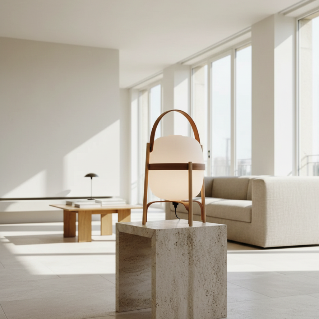 LUME | Lámpara de Linterna Vintage Elegante para Sala de Estar y Dormitorio