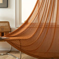 Cortina de Ganchillo Boho Amber Glow