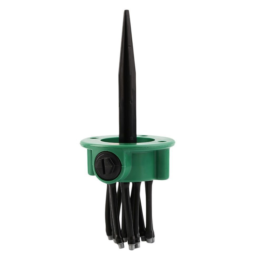 Sistema de Riego para Jardín 12 en 1 – Aspersor Ajustable con Riego de 360 Grados