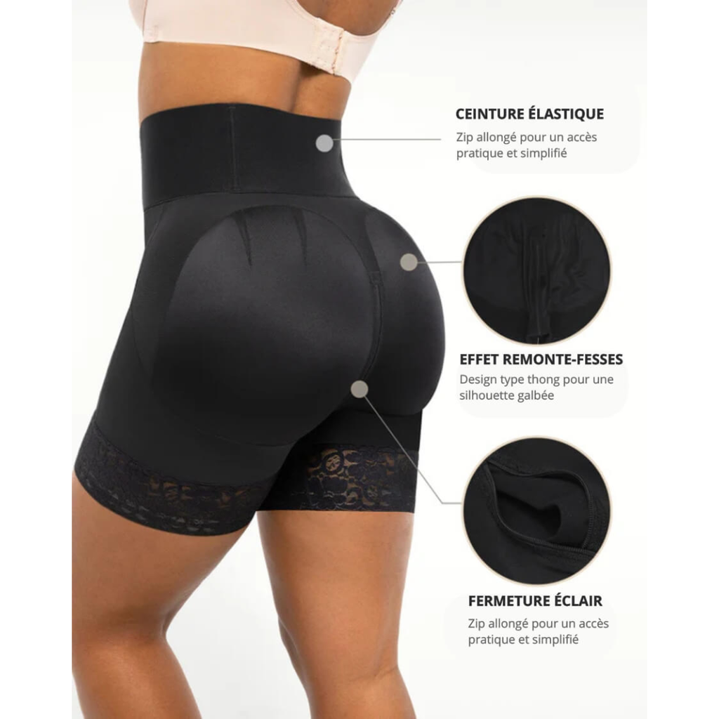 Short moldeador de talle alto para mujer