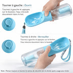 Botella 3-en-1 Portátil para Animales