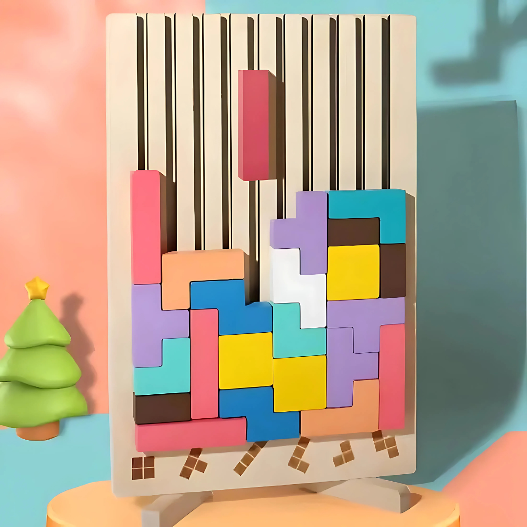 Juego de madera Montessori