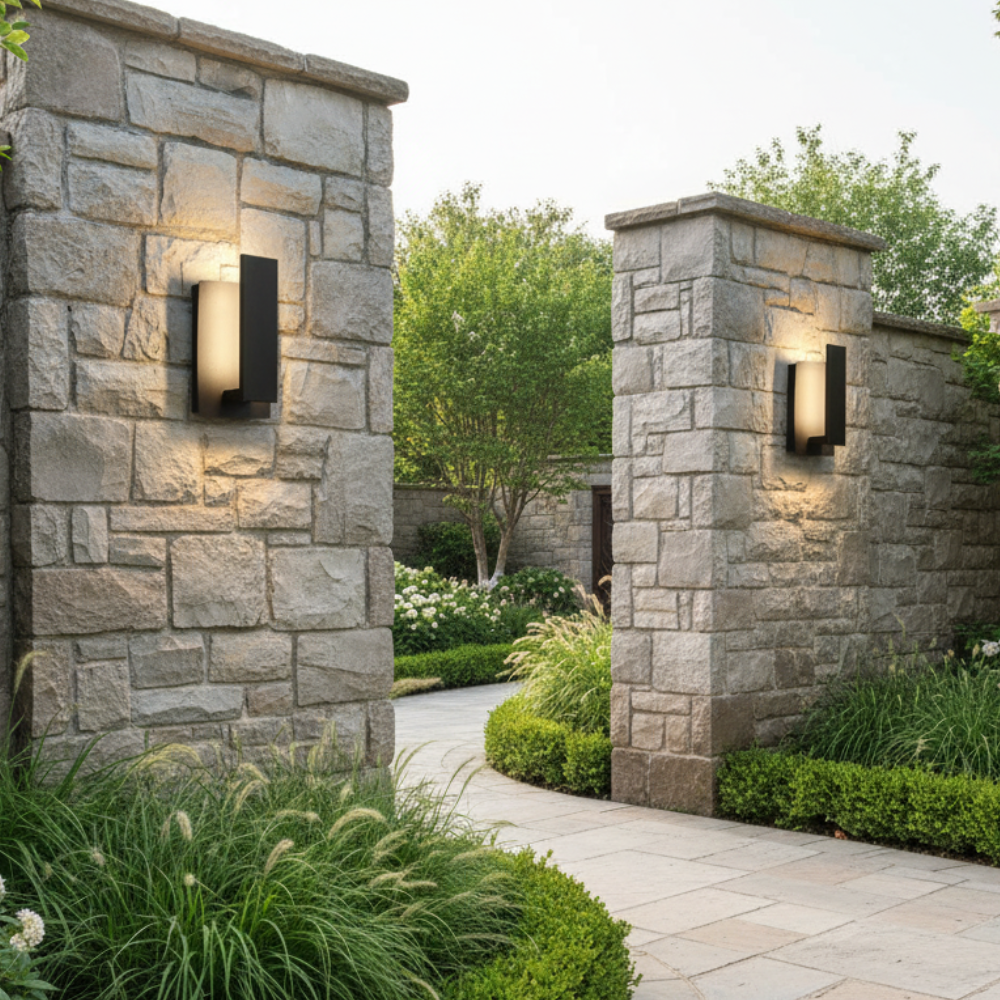 Architex | Aplique de pared exterior moderno y minimalista para iluminación exterior