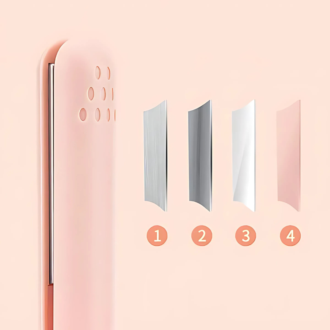 Plancha para el cabello | Mini herramienta de peinado para un cabello brillante