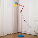 Lámpara de Pie Flexo Memphis | Lámpara de Metal Ajustable Moderna para Sala de Estar