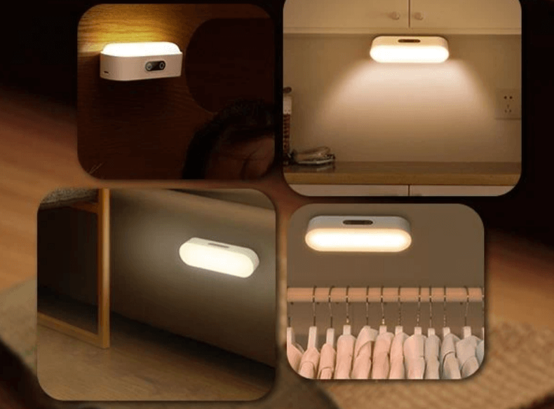Luminous - Lámpara de noche elegante y activada por movimiento con brillo ajustable