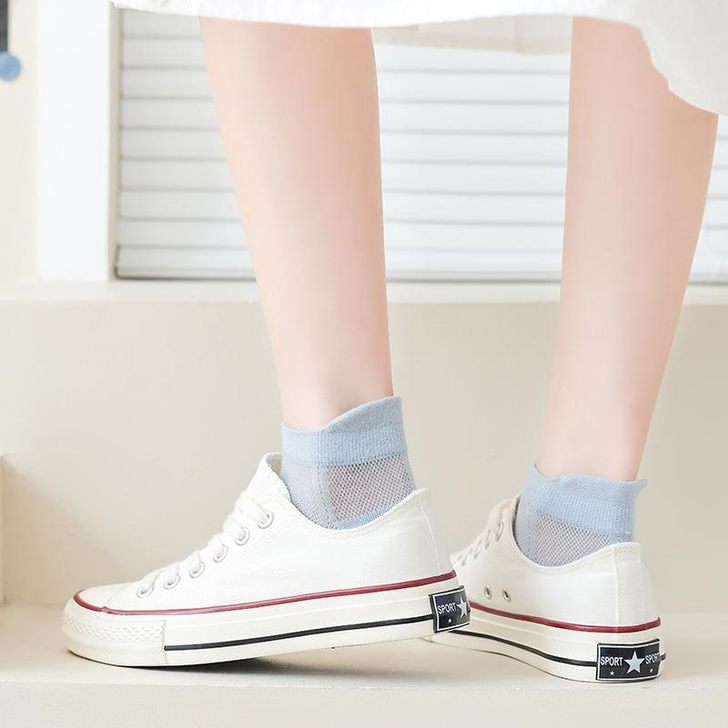 Calcetines ultradelgados antideslizantes con efecto invisible