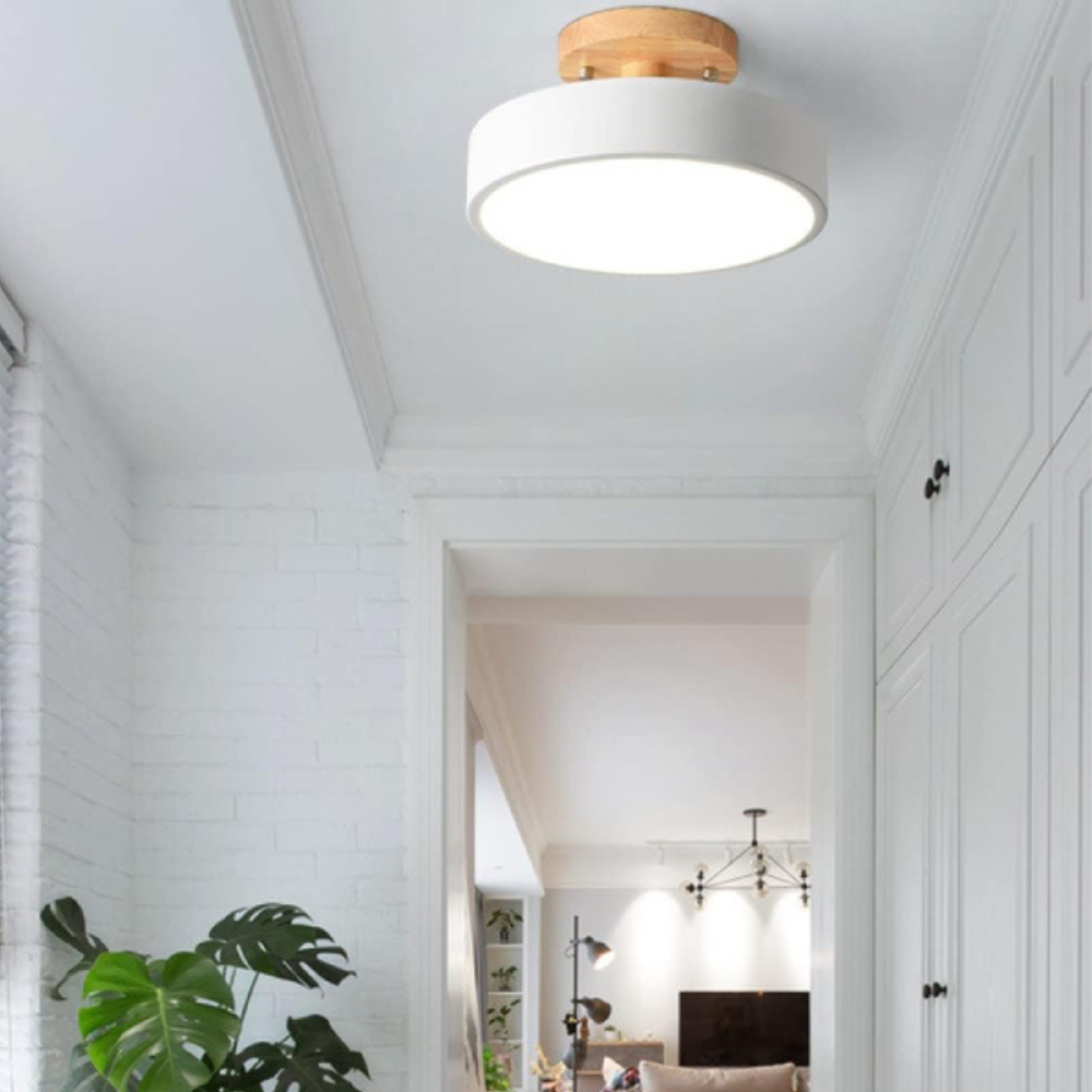 Aria | Lámpara de techo LED compacta y moderna