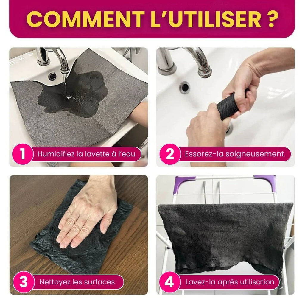 Paño de microfibra ultra-absorbente