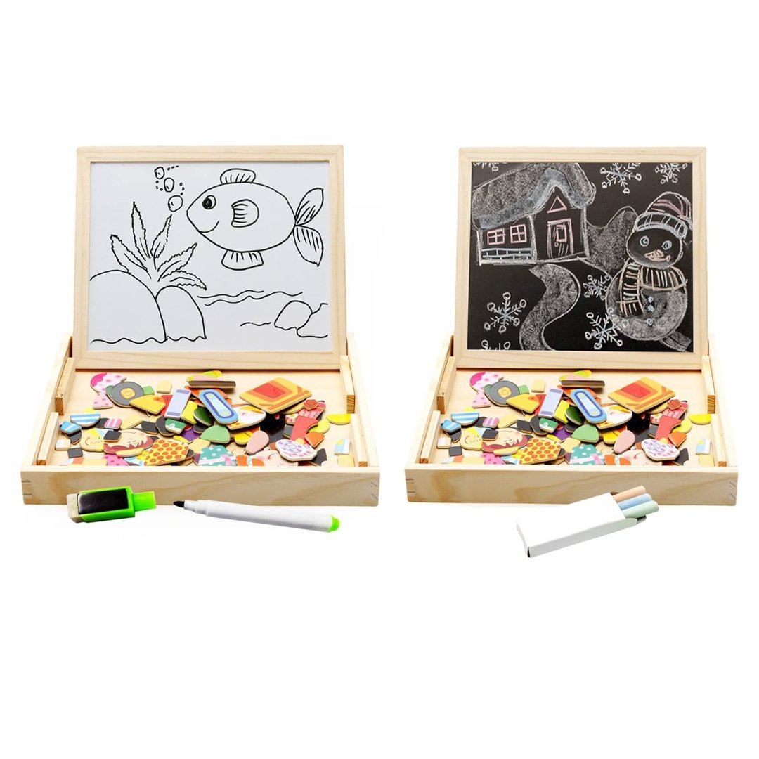 EduDraw - Pizarra magnética de doble cara | 50% DESCUENTO