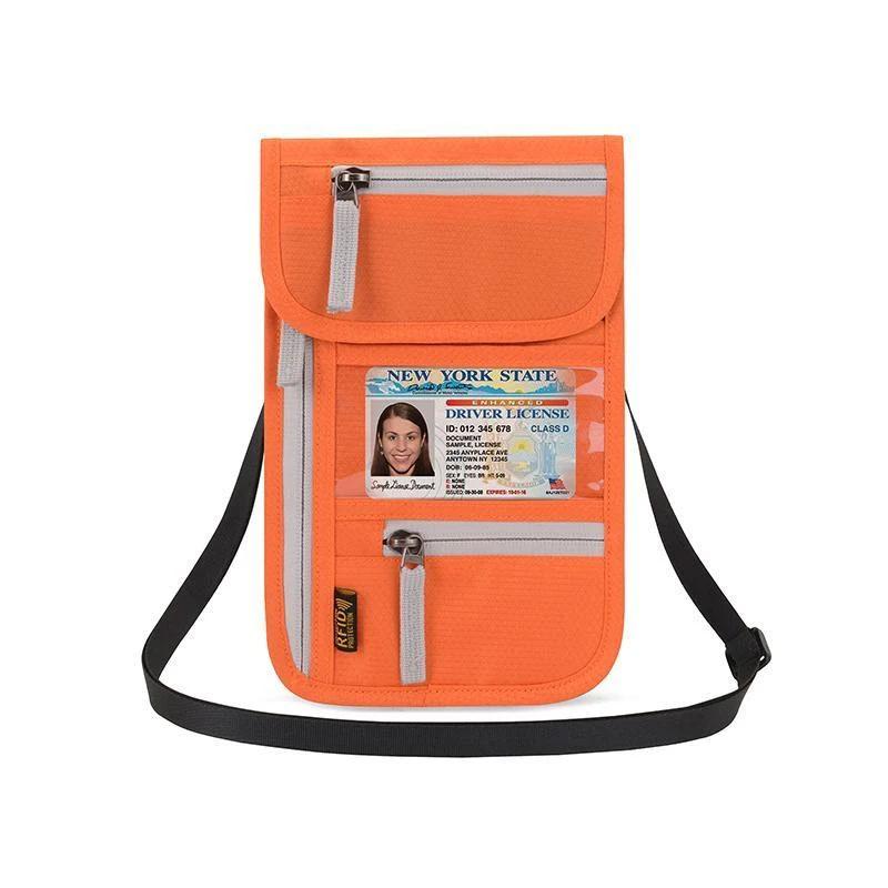 Billetera de viaje con bloqueo RFID