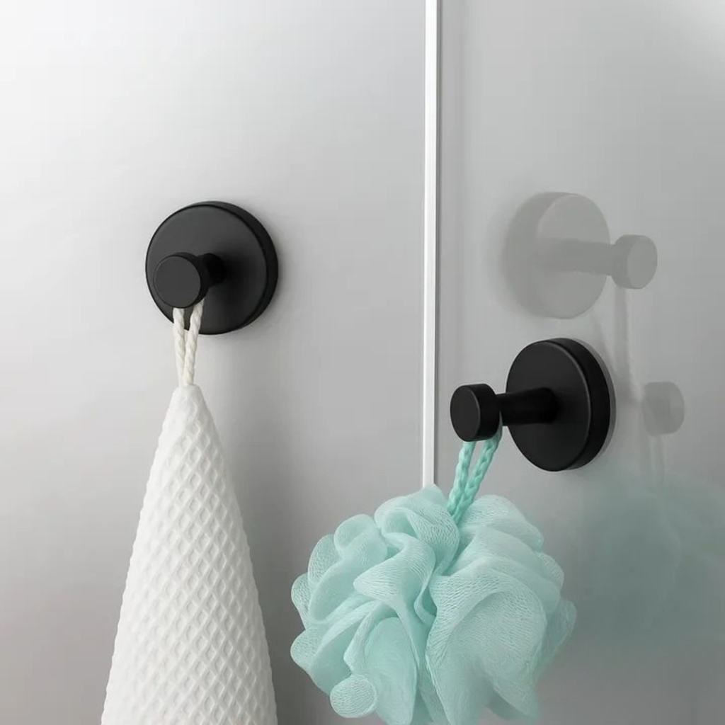 Gancho de ventosa práctico para baño y cocina