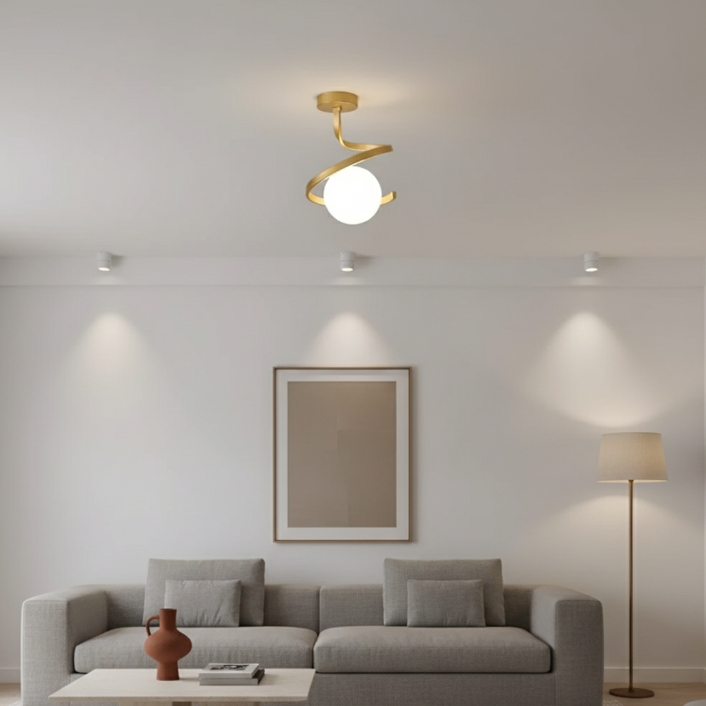 Luz de Techo LED Tavon Halo - Diseño Slim para Interiores Elegantes