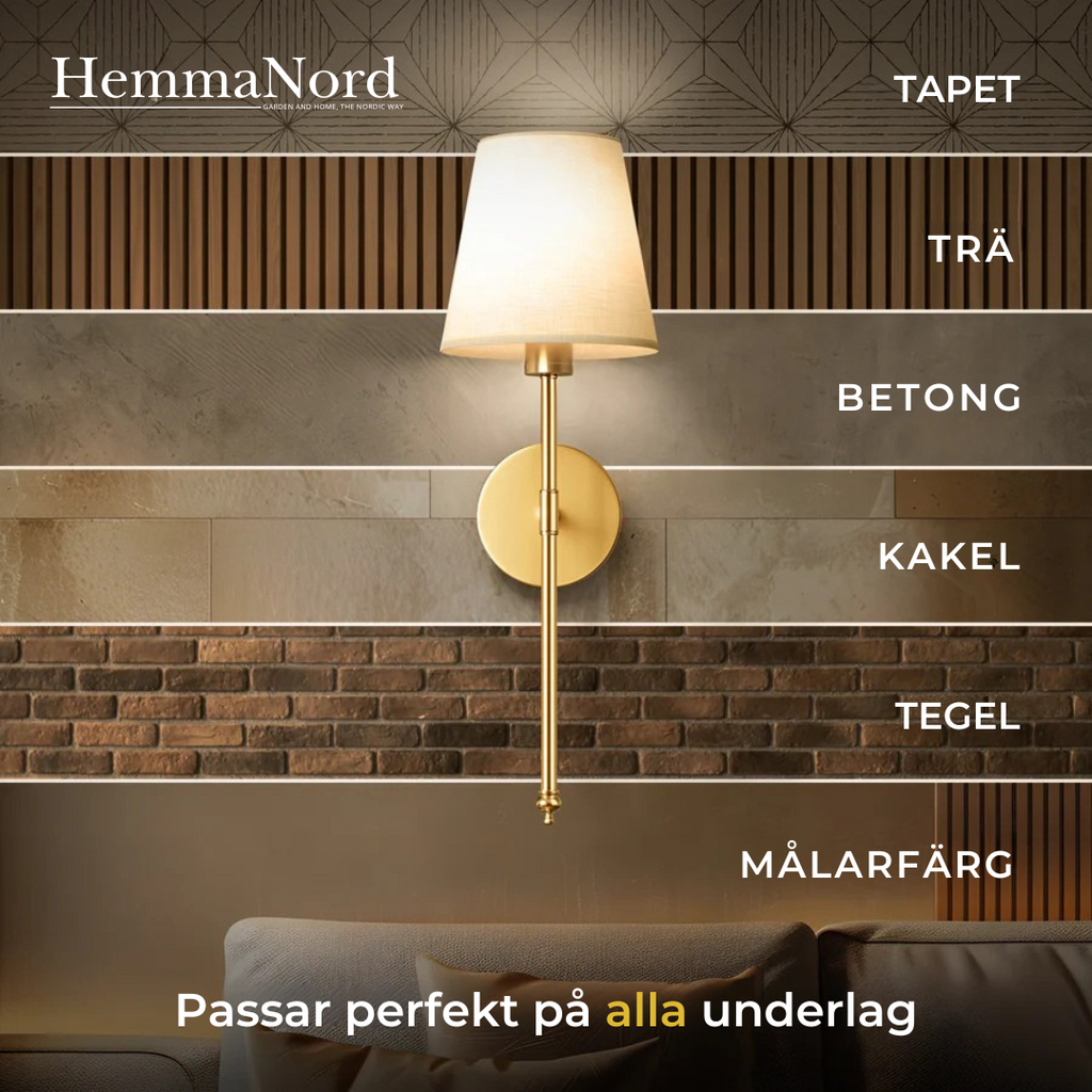 Tygelfors - Lámpara de Pared Inalámbrica (2-Pack)